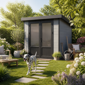 26% weniger ✓ 2 × 2 m | WPC Gartenhaus 2x2 mit Pultdach – Style DeL | 4 m² Unkategorisiert online kaufen