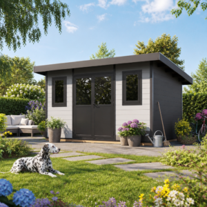 26% weniger ✓ 4 × 3 m | WPC Gartenhaus Duo Color 12 m² Unkategorisiert online kaufen