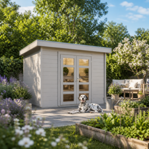 26% weniger ✓ Fichtenhaus Flachdach | Holz-Gartenhaus | 3 × 2 m | Chris 28 | 6 m²
