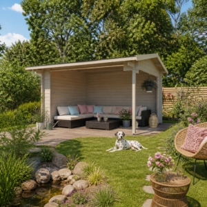 26% weniger ✓ Fichtenhaus | Holz-Gartenhaus | 4 × 4 m | Kilian 28 A | Satteldach | 16 m² Unkategorisiert online kaufen