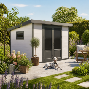 31% weniger ✓ 4 × 2 m | WPC Gartenhaus Style DeLuxe 8,4 m² in moder Unkategorisiert online kaufen